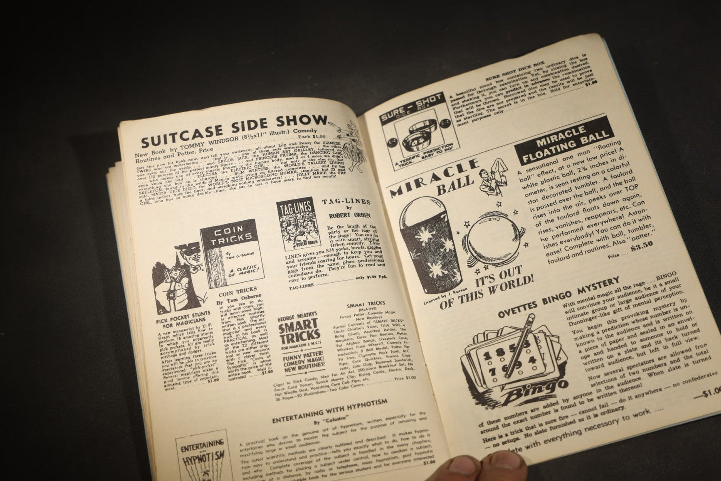 "Secrets of Ventriloquism" Vintage Magic Instruction Booklet by Calostro, D. Robbins & Co., New York, circa 1930s