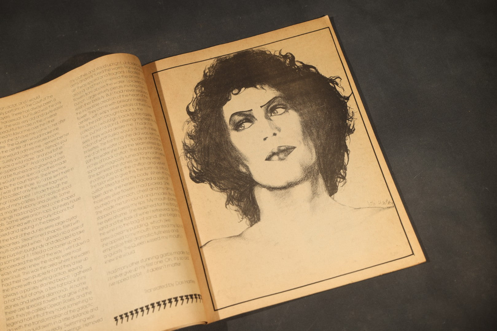 Vintage "The Transylvanian" Vol. 1 No. 3, National Rocky Horror Fan Club Magazine, Missing Cover, 1979