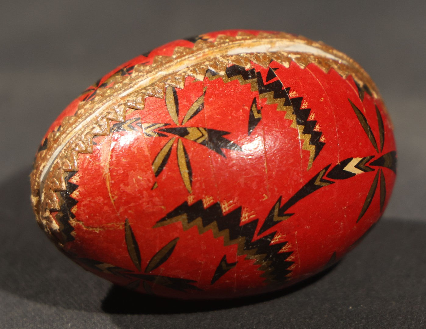 Grouping of four Vintage Paper Easter Eggs including Chicks and Rabbits, Three Marked Germany, one Western Germany