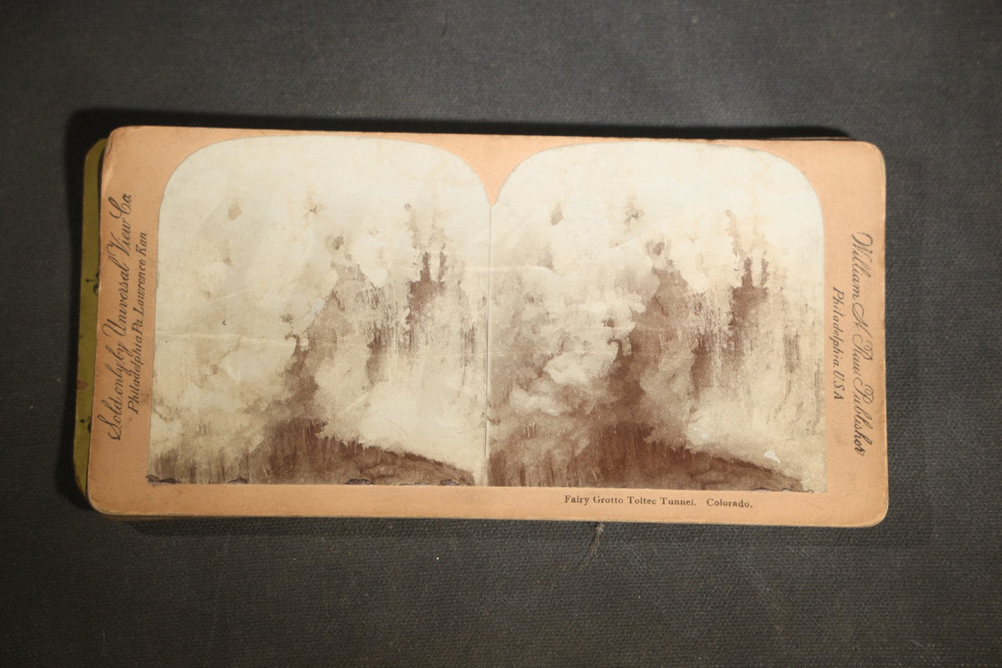 Grouping of 30+ Antique photographic Stereoview Cards including Buildings, Landscapes, Architecture, and more