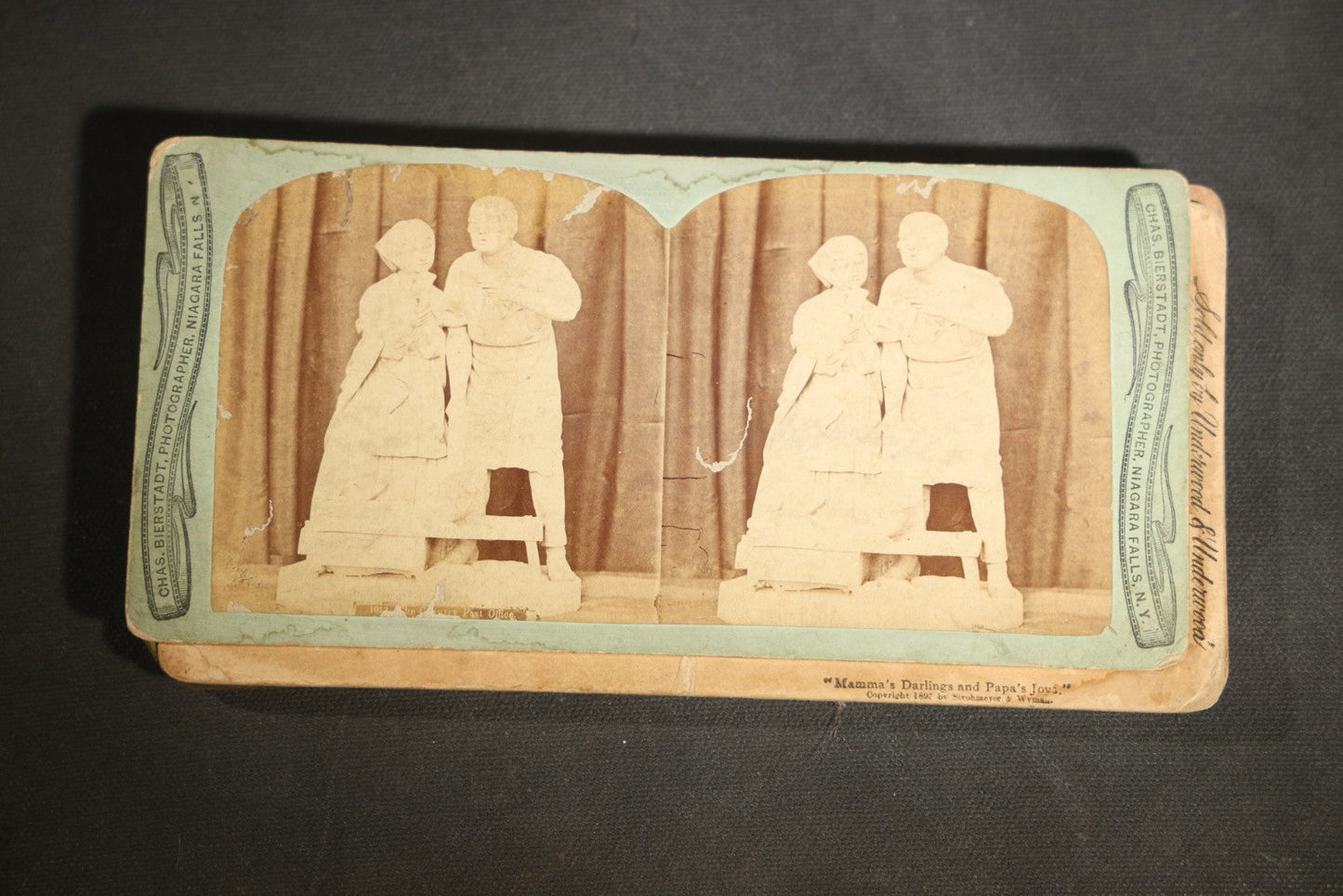 Grouping of 30+ Antique photographic Stereoview Cards including Buildings, Landscapes, Architecture, and more