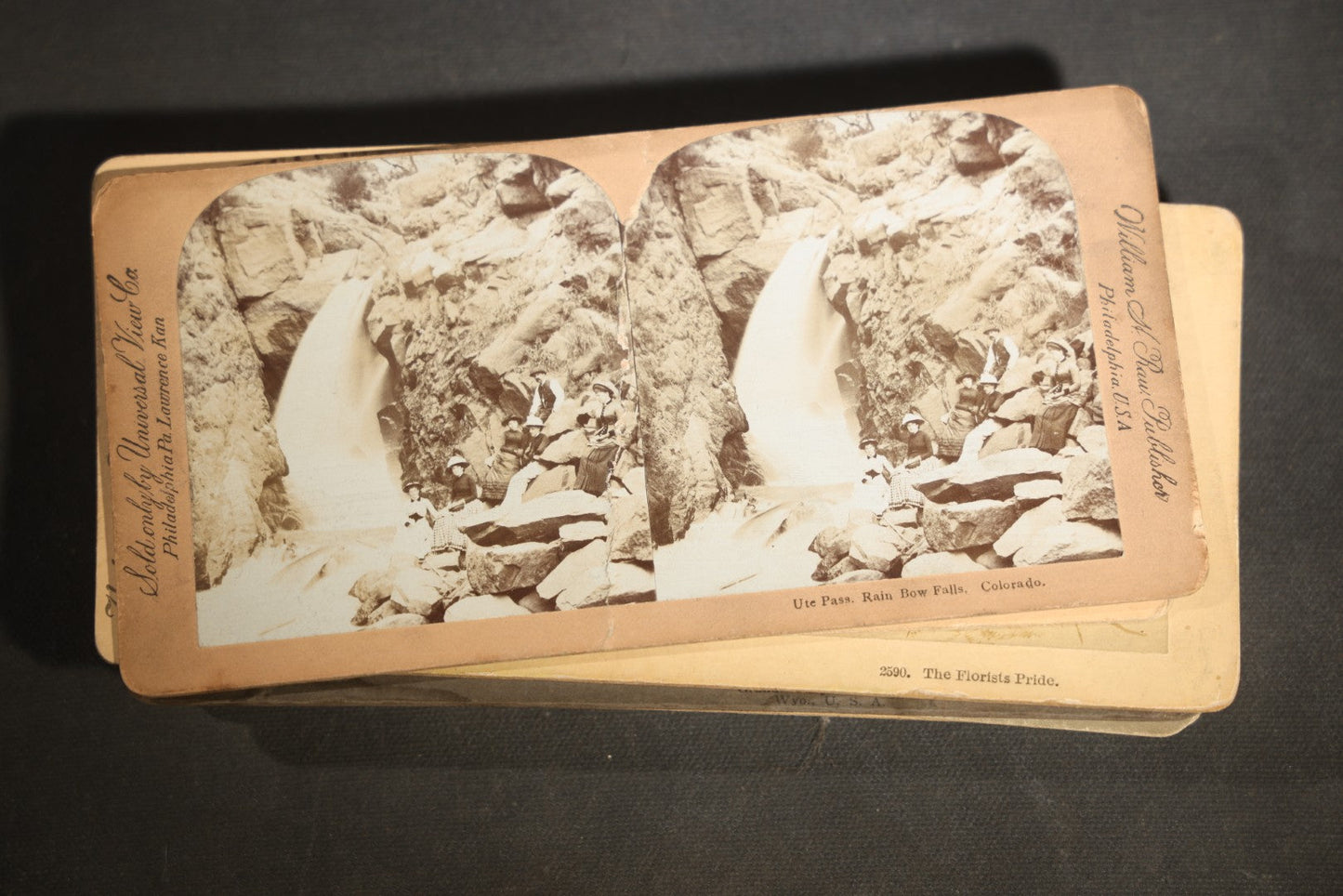Grouping of 30+ Antique photographic Stereoview Cards including Buildings, Landscapes, Architecture, and more