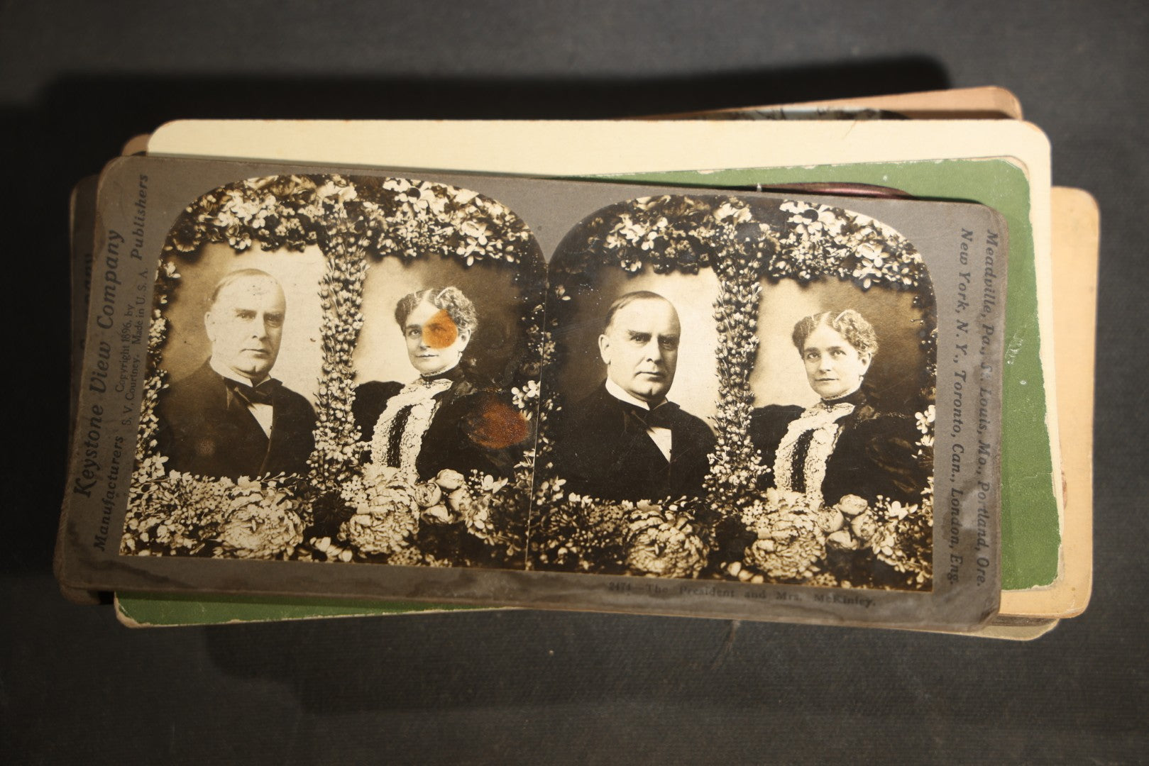 Grouping of 30+ Antique photographic Stereoview Cards including Buildings, Landscapes, Architecture, and more