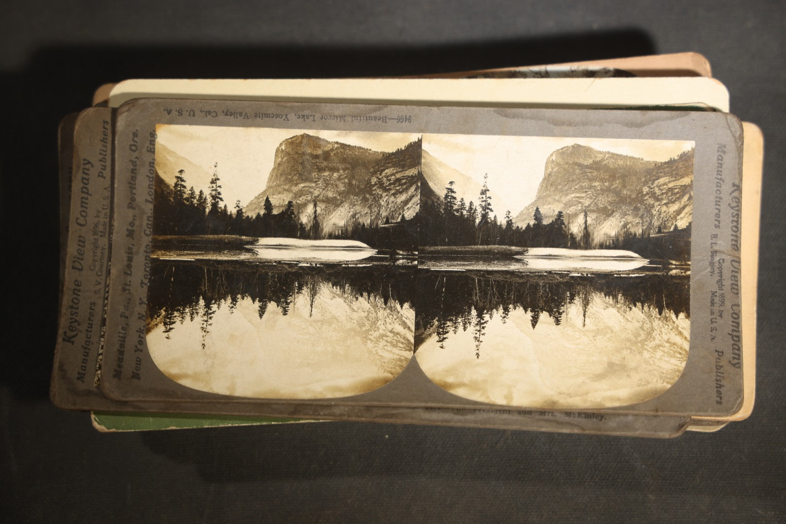 Grouping of 30+ Antique photographic Stereoview Cards including Buildings, Landscapes, Architecture, and more