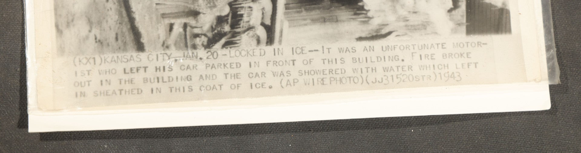 Grouping of Ten Antique and Vintage Paper Ephemera, including Scotts Emulsion Calendar 1898, Strohmeyer Inc. Animal Photographs, Kansas City Ice Storm Press Photo, First AidDrink Mix Labels