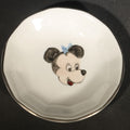 Lot 030 - Vintage Minnie Mouse Miniature China Plate Designed for American Airlines, Mayer China by Interpace U.S.A., Supplied by Minners & Co., 3-3/4" W