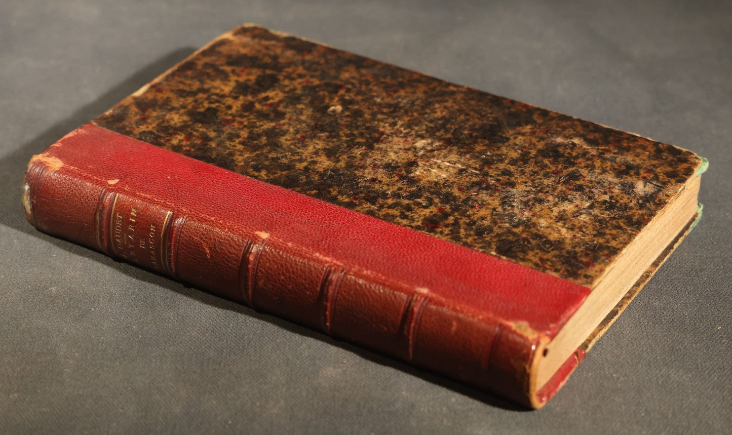 "Tartarin de Tarascon" Antique French Literature Book by Alphonse Daudet, Collection Guillaume, Published by Ernest Flammarion, Paris