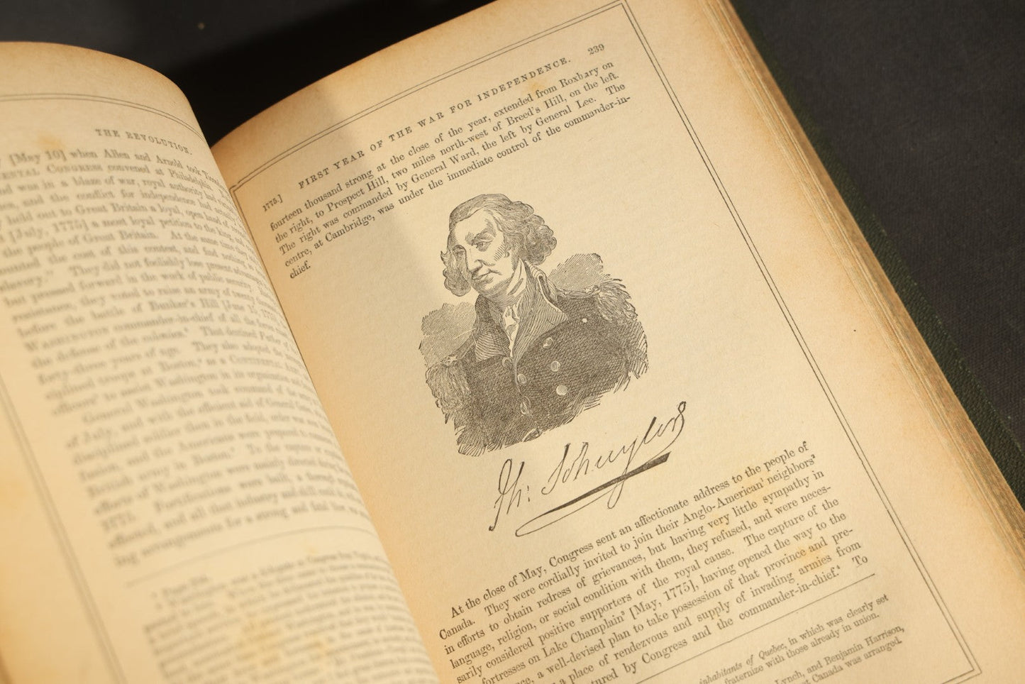 "Lossing's New History of the United States" Antique American History Book by Benson J. Lossing, LL.D., Published by Gay Brothers & Co., New York, 1892