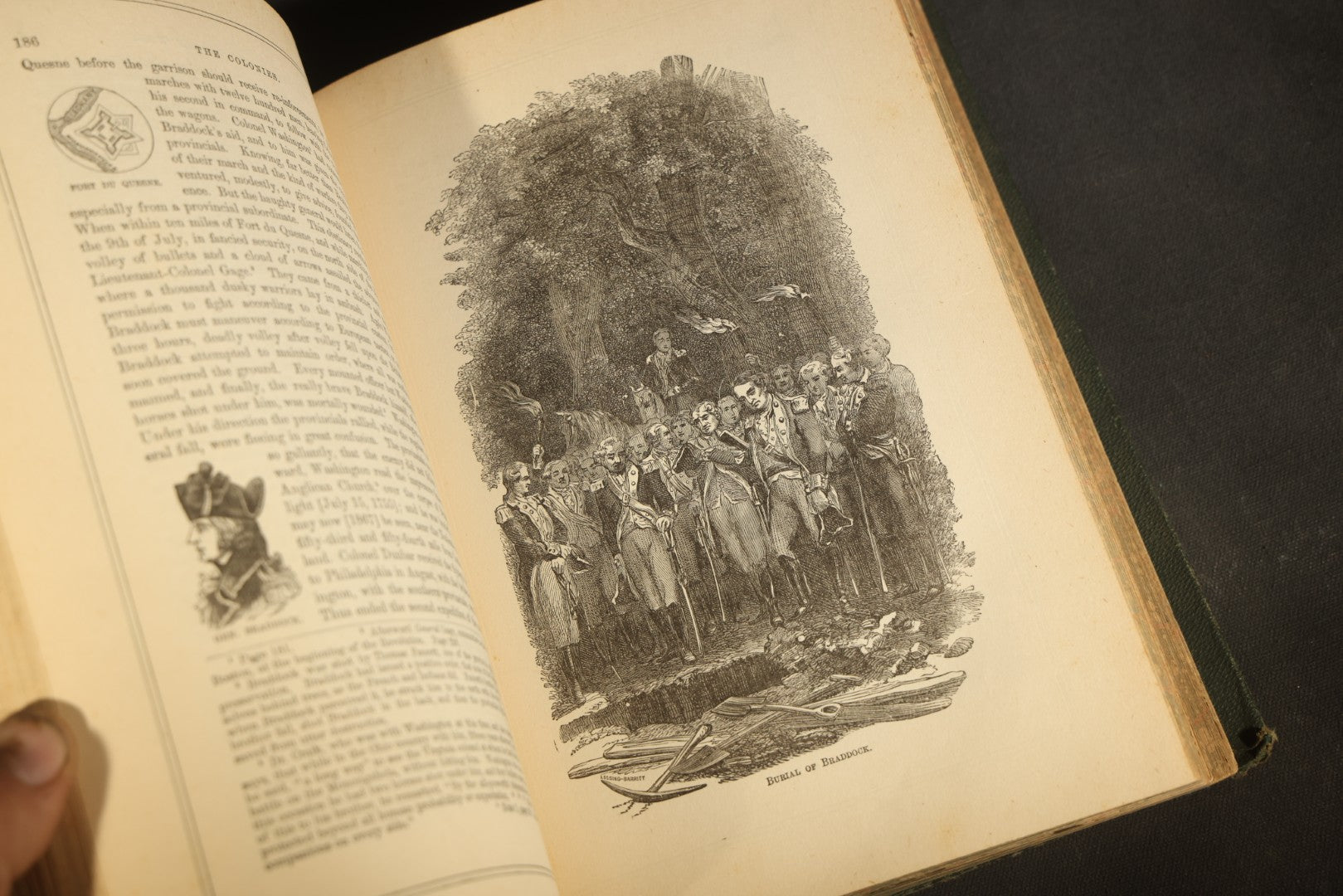 "Lossing's New History of the United States" Antique American History Book by Benson J. Lossing, LL.D., Published by Gay Brothers & Co., New York, 1892