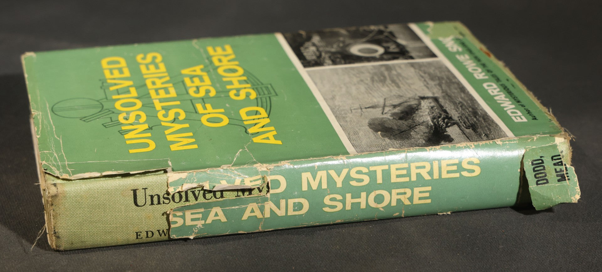 "Unsolved Mysteries of Sea and Shore" Vintage Maritime Mystery Book by Edward Rowe Snow