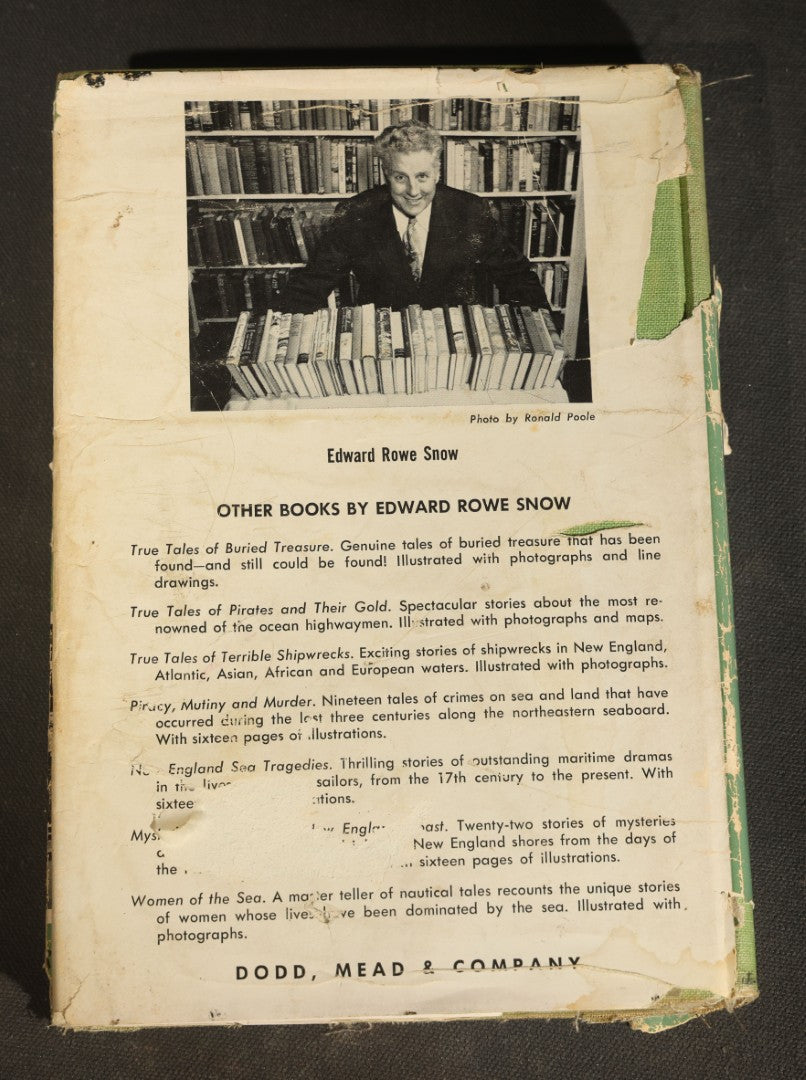 "Unsolved Mysteries of Sea and Shore" Vintage Maritime Mystery Book by Edward Rowe Snow