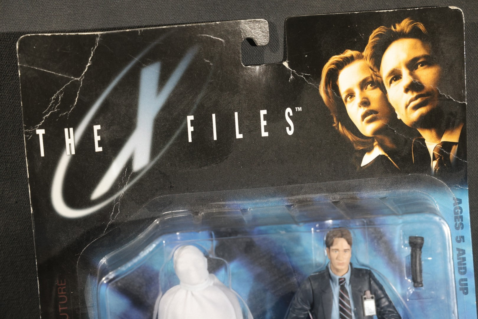 Pair of Vintage "The X-Files" Action Figures in Original Packaging including Agent Dana Scully and Agent Fox Mulder, Series One, McFarlane Toys, 1998