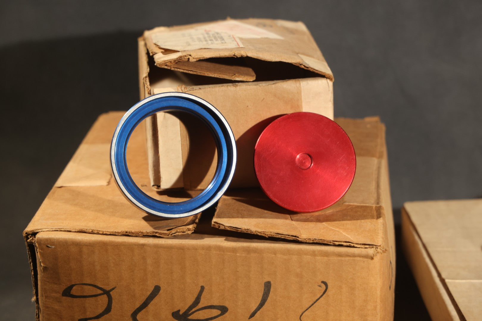 Vintage Badge-A-Mint Hand Press and Cut-A-Circle Paper Cutter Button Making Kit With Button Parts, Manufactured by RPM Associates Ltd., La Salle, Illinois
