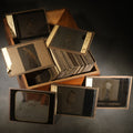 Lot 070 - Grouping of 37 Vintage Magic Lantern Slides of Classical Statuary and European Architecture