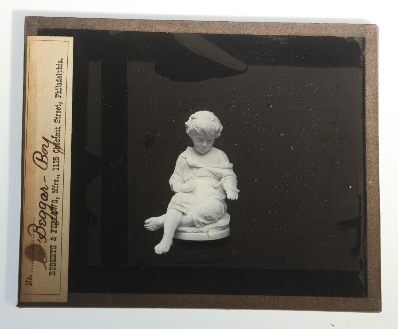 Grouping of 37 Vintage Magic Lantern Slides of Classical Statuary and European Architecture