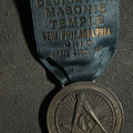 Lot 002 - Masonic Temple, New Philadelphia, Ohio Medal, 1916