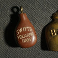 Lot 004 - Trio of Advertising Items, Heinz Pickle, Swift's Premium Ham, Boston Beans