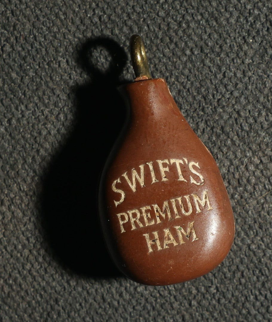 Trio of Advertising Items, Heinz Pickle, Swift's Premium Ham, Boston Beans