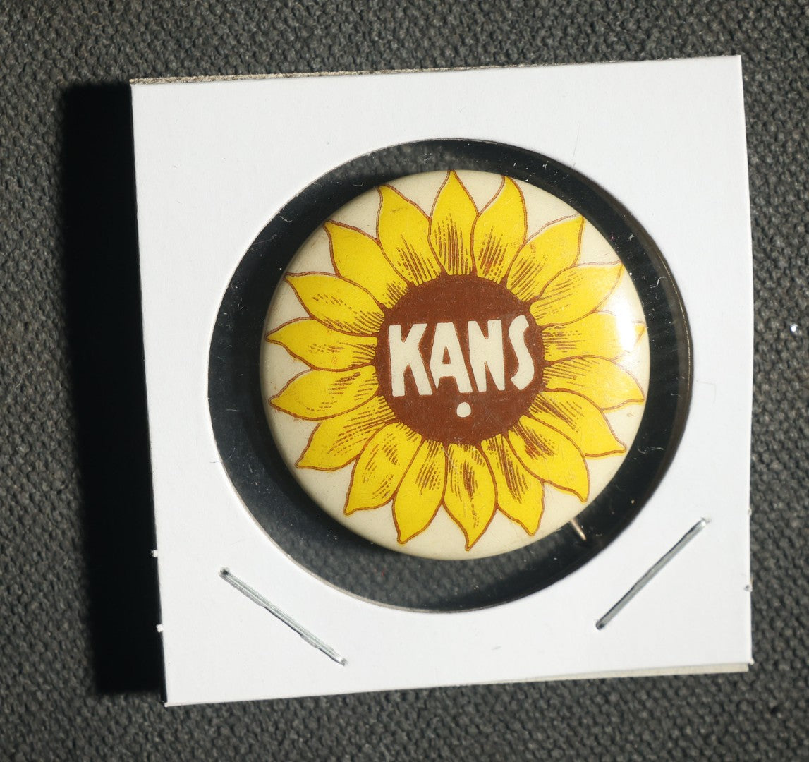 Trio of Buttons, Made in America Club, First National, and Kans