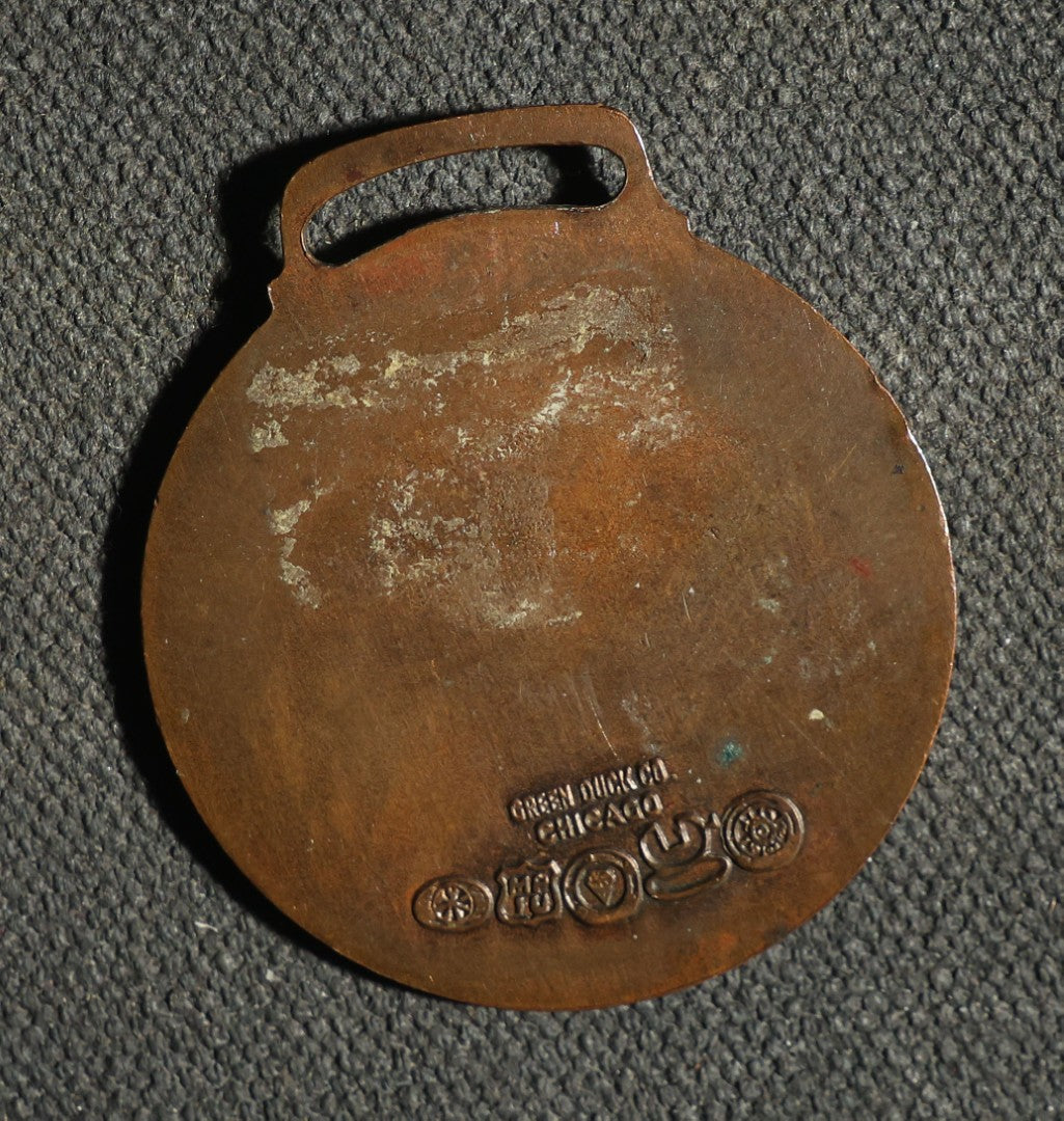Trio of Medallions, Lindbergh 1927, Lucky Penny 1936, and Michigan Federation of Labor