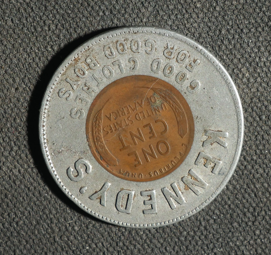 Trio of Medallions, Lindbergh 1927, Lucky Penny 1936, and Michigan Federation of Labor