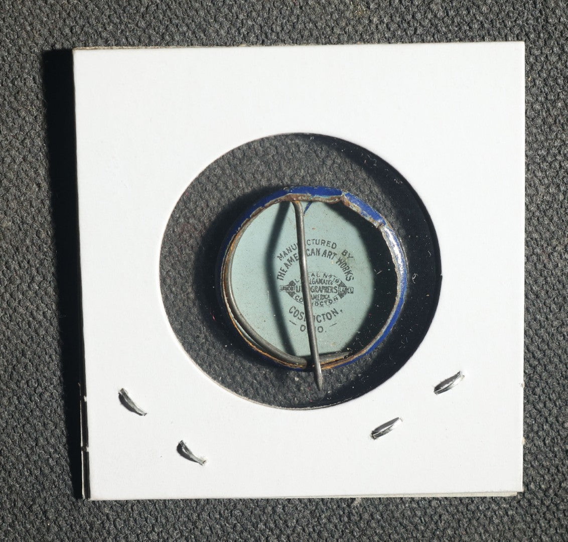 Trio of Buttons, Liberty Loan 1917, Charity Chest, and United War Campaign for the Boys Over There