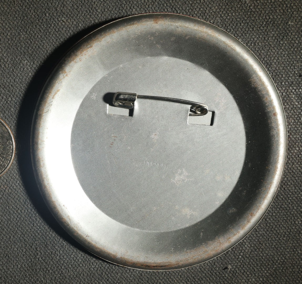 Large Novelty Button, Just a Cotton Picken Minute