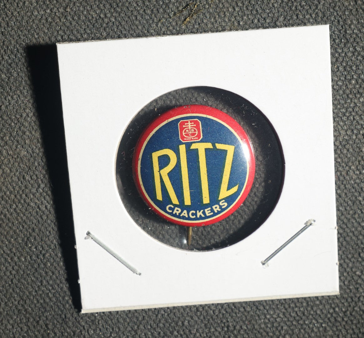 Fair of National Biscuit Company Advertising Buttons Including Ritz Crackers
