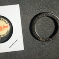 Lot 027 - Trio of Clothing Related Advertisements Including Koveralls and Union Made Shoes Buttons, and Sweet-Orr Union Made Trousers and Overalls Key Ring