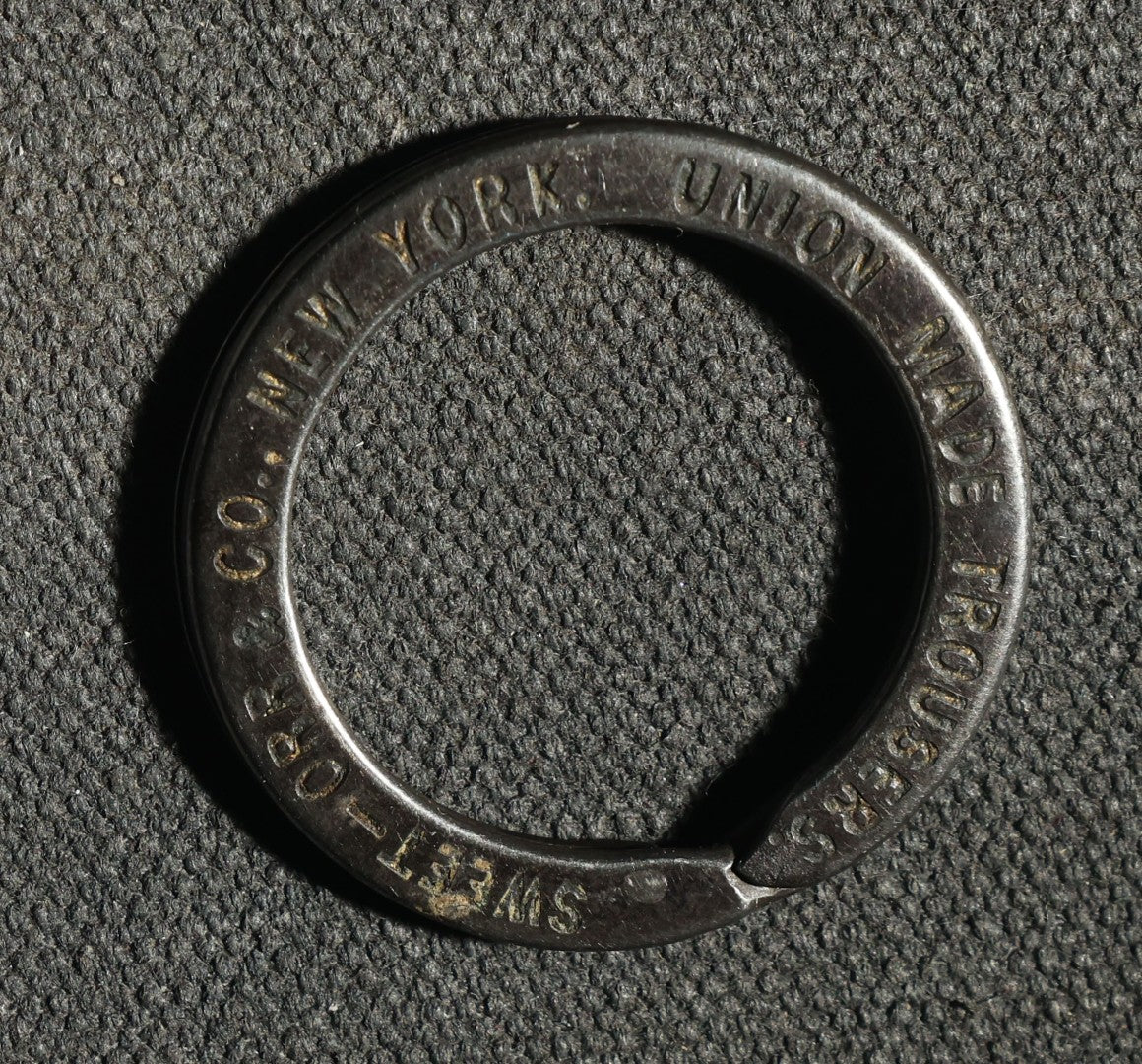Trio of Clothing Related Advertisements Including Koveralls and Union Made Shoes Buttons, and Sweet-Orr Union Made Trousers and Overalls Key Ring