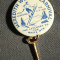Lot 030 - Meredith Winter Carnival New Hampshire 1939 Button with Key Dangly