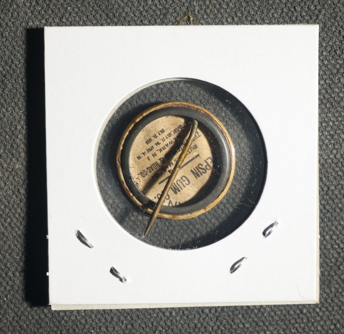 Trio of Buttons, Sure-Fit Adjustable Cap, Little Pinkies Soap, and I'm Your Huckleberry