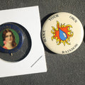 Lot 046 - Trio of Buttons, Polyanna Club, Make Your Own Rainbow, and Pax