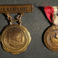 Lot 047 - Pair of Medals, New Hampshire and Town of Marblehead Massachusetts