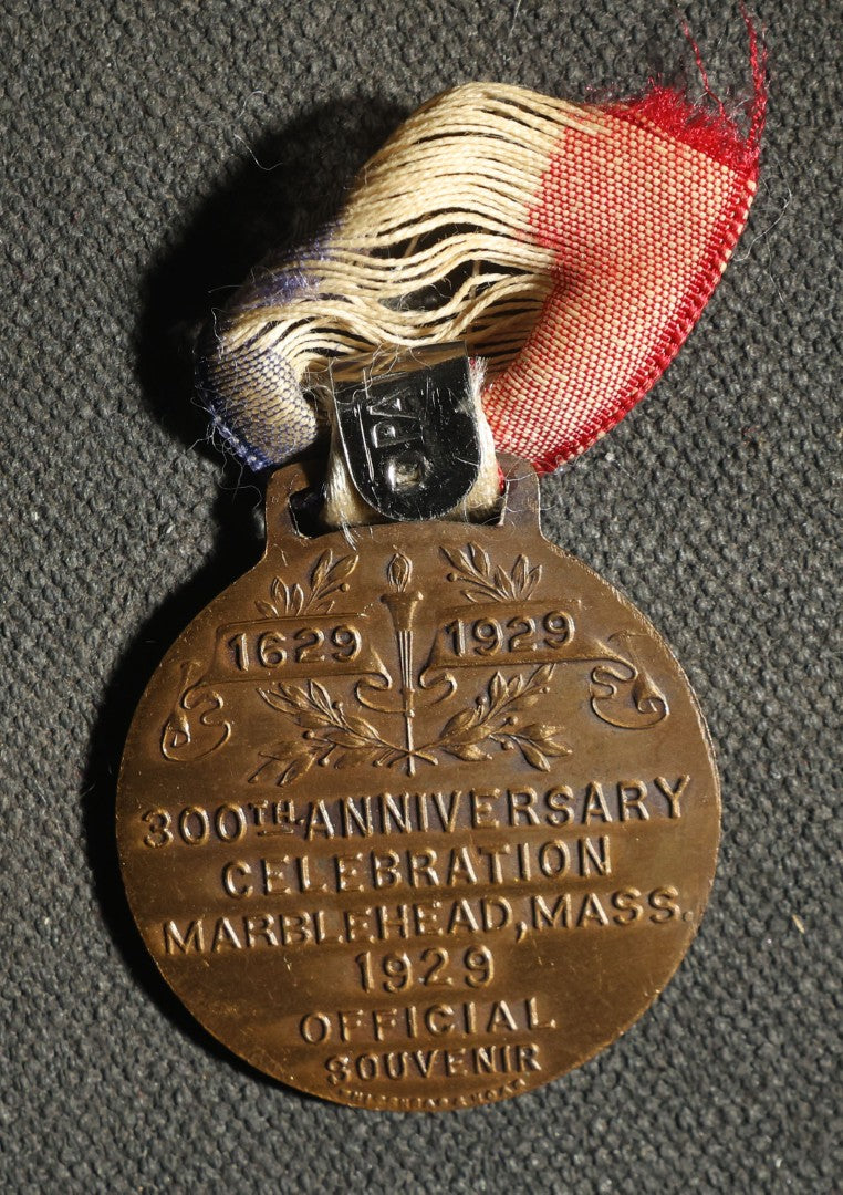 Pair of Medals, New Hampshire and Town of Marblehead Massachusetts