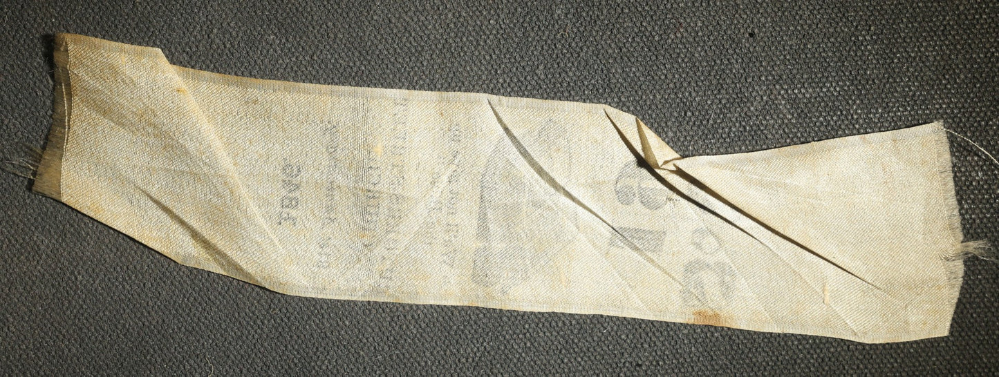 1846 Religious Church Silk Bookmark