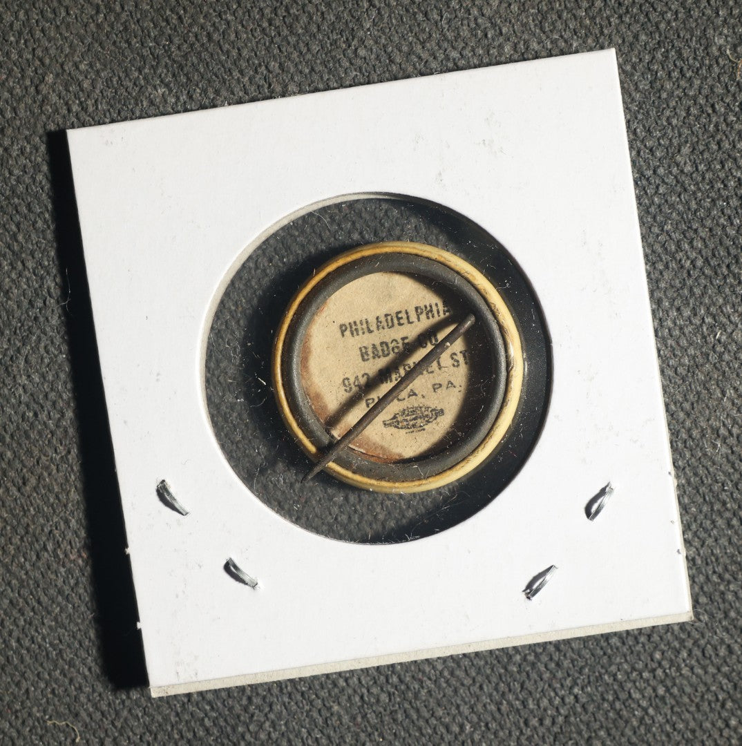 Pair of Political Action Buttons, I AM for Consolidation and Register for August 26th