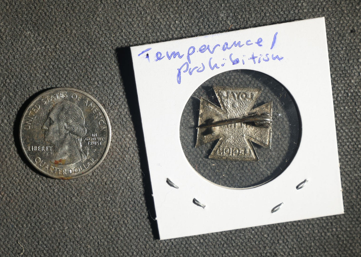 Loyal Temperance Legion Prohibition Pin
