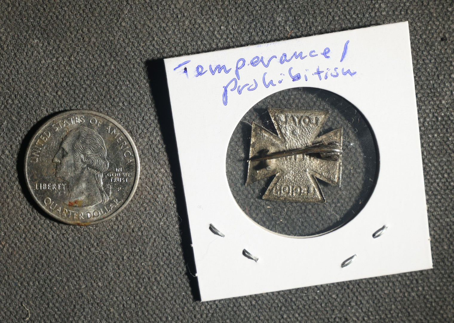 Loyal Temperance Legion Prohibition Pin