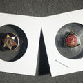 Lot 061 - Two Pieces Including American Motorcycle Association 2 Year Pin and Stud Back Button with Star