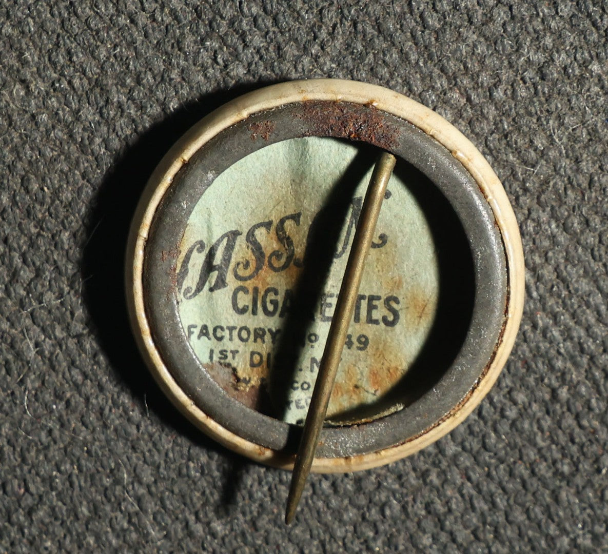 Five Buttons, Beat It, Hello Bill, and Blow Your Whistle, Cigarette Advertisements
