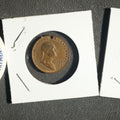 Lot 065 - Trio of George Washington Items Including Two Pins and Bicentennial Coin