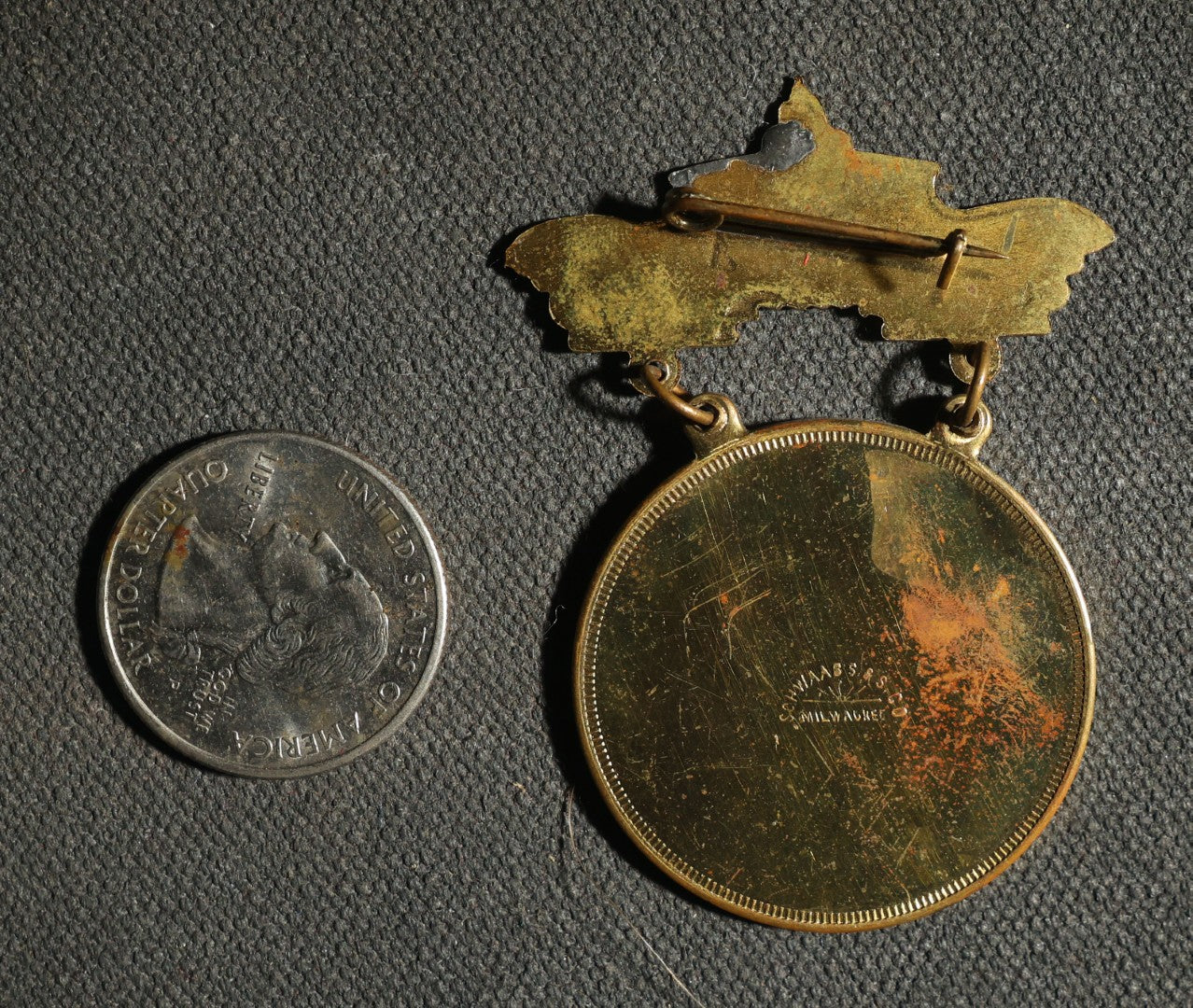 Independent Order of Odd Fellows Souvenir Medal, 74th Annual Session Sovereign Grand Lodge, September 19-24, 1898