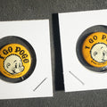 Lot 072 - Pair of I Go Pogo Copyright 1952 Walt Kelly Buttons