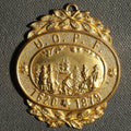 Lot 073 - United Order of Pilgrim Fathers 1620-1879 Brass Badge