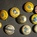 Lot 075 - Grouping of 10 Buttons, Community Fund Related