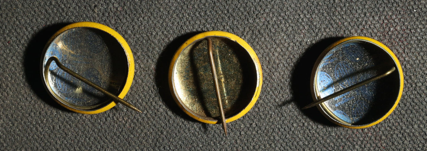 Grouping of 10 Buttons, Community Fund Related