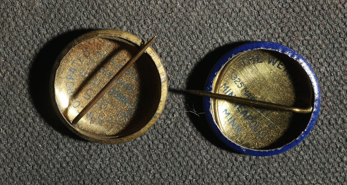 Grouping of 10 Buttons, Community Fund Related