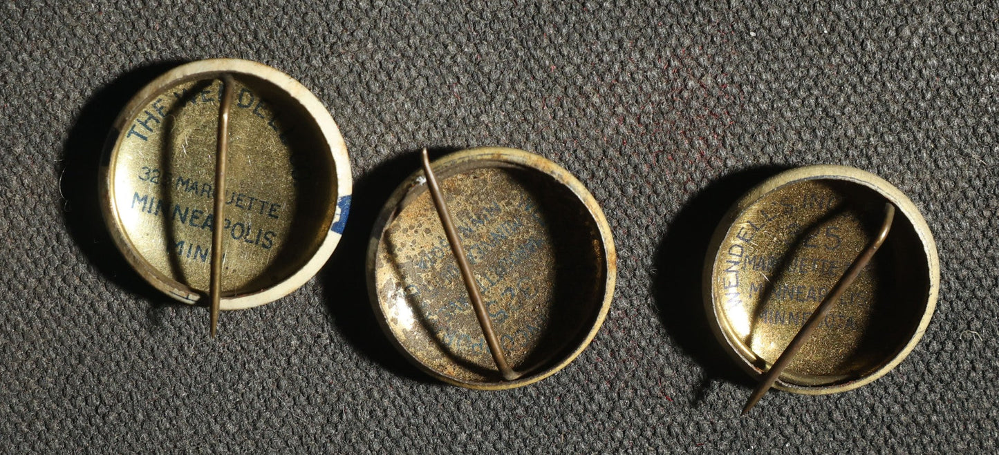 Grouping of 10 Buttons, Community Fund Related