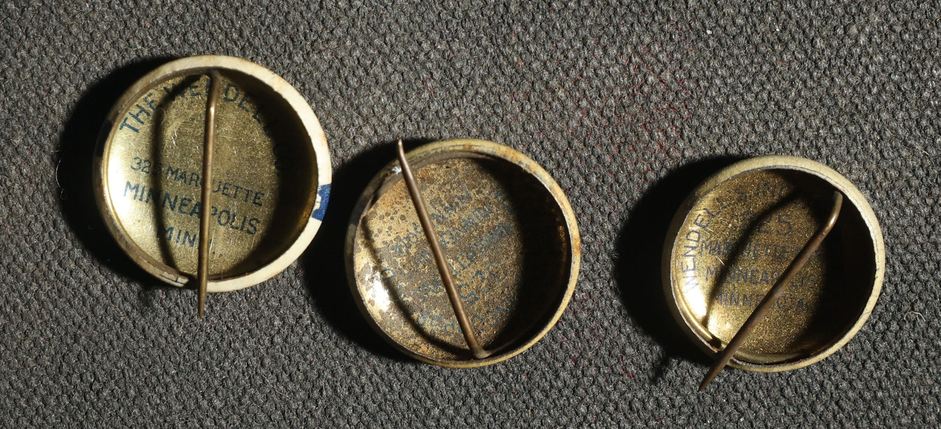 Grouping of 10 Buttons, Community Fund Related
